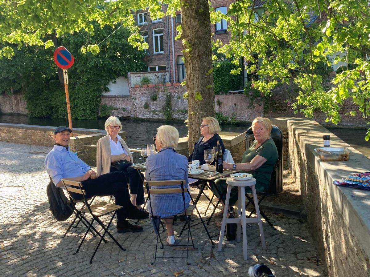 Canal Central Brugge Bagian luar foto