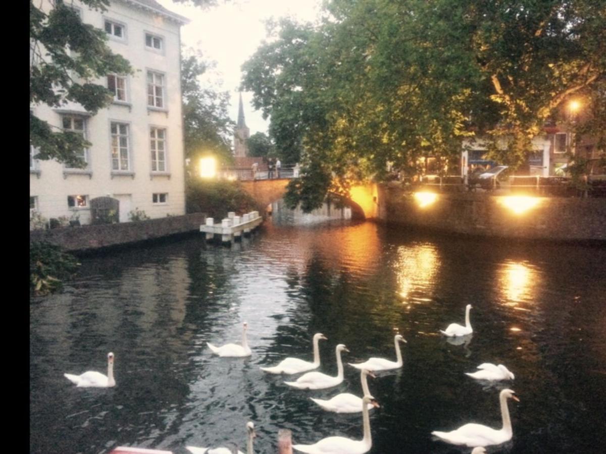 Canal Central Brugge Bagian luar foto