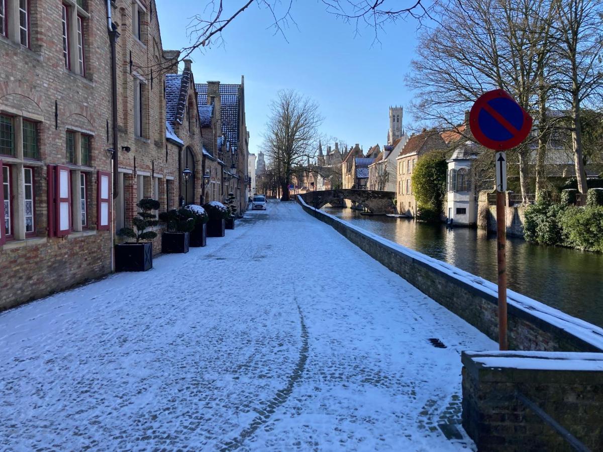 Canal Central Brugge Bagian luar foto