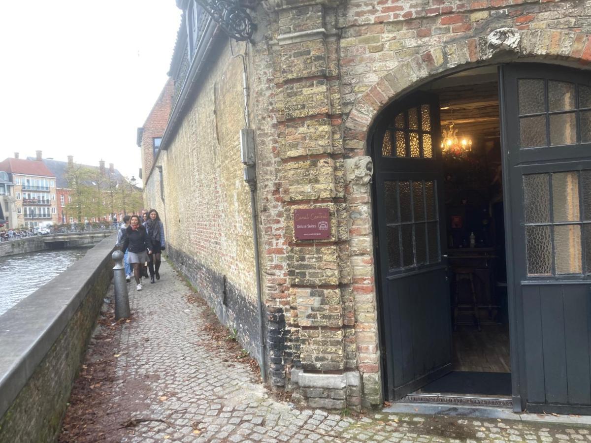Canal Central Brugge Bagian luar foto